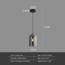 DecorBites™ Double Glass Wall Art Light - Luxury Nordic Style for Bedroom and Aisle Decor