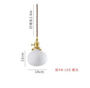 DecorBites™ Green Glass Pendant Light for Bedroom, Dining, and Living Room