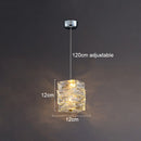 DecorBites™ Gold Chrome Crystal Wall Sconce LED Lamp for Living Room Bedroom TV Background Lighting