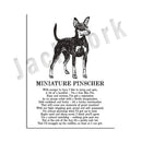 DecorBites™ Cozy Canine Collection: Dog Poetry Poster featuring Lhasa, Sheepdog, Terrier, Bulldog, Tibetan, Yorkie