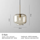 DecorBites™ Glass Pendant Lights Dining Kitchen Bar Chandelier
