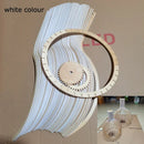 DecorBites™ Black Wood Cage Chandelier Foscarini Hanging Bamboo Living Room Lamp