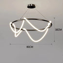 DecorBites™ LED Long Hose Chandelier for Dining Room Kitchen Bar Pendant Lamp