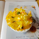 DecorBites™ Gold Hybrid Flower Cherry Stamen Berries Bundle for DIY Decor