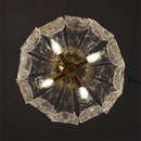 DecorBites™ Glass French Pendant Chandelier for Dining Room Bedroom Bar Decor