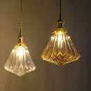DecorBites™ Glass Pleats LED Pendant Lights for Home and Commercial Spaces