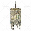 DecorBites™ Crystal Headboard Chandelier: Modern Luxury for Master Bedroom & Dining Room