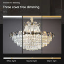 DecorBites™ Crystal Chandelier: Modern Nordic Luxury for Living Room, Dining Room, Bedroom