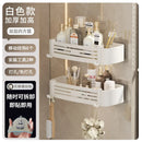DecorBites™ Corner Shelf Organizer: Wall Mounted Storage Rack for Bathroom and Kitchen