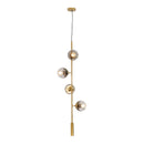 DecorBites™ Glass Ball Pendant Chandelier: Modern Nordic Art Ceiling Lighting for Dining Room & LOFT