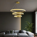 DecorBites™ LED Chandelier: Minimalist Modern Pendant Lamp for Home Lighting in Living, Dining, Kitchen & Bedroom