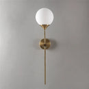 DecorBites™ Glass Lampshade Wall Sconces for Bedside and Living Room Decor