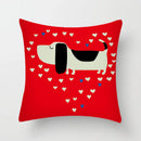 DecorBites™ Hello Cat Pillow Cover - Modern Design for Home Decor - Cute & Cozy