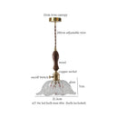DecorBites™ Green Glass LED Pendant Lights - Nordic Minimalist Style for Bedroom, Living Room