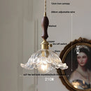 DecorBites™ Clear Glass LED Pendant Lights for Home Decor and Lighting
