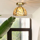 DecorBites™ Glass Crystal Ceiling Light Fixture Modern Nordic Design