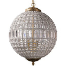 Mid Century Crystal Chandelier