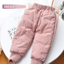 Kids Winter Thermal Pants – Cotton Padded Warm Trousers for Snow Play