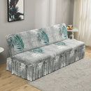 DecorBites™ Elastic Armless Futon Bed Sofa Cover Slipcover