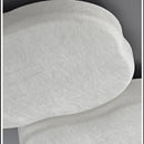 DecorBites™ French Cream Silk Ceiling Light | Simple Wabi-Sabi Style Retro Bedroom Lamp