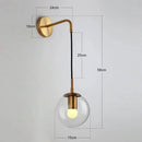 DecorBites™ Glass Ball Pendant Chandelier: Modern Nordic Art Ceiling Lighting for Dining Room & LOFT