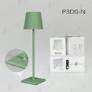DecorBites™ Crystal LED Rechargeable Table Lamp - Elegant Cordless Hotel Restaurant Bar Light