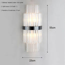 DecorBites™ Crystal LED Wall Lamp Modern Luxury Light Gold Sconces for Living Room Bedroom