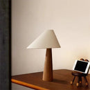 DecorBites™ Japanese Wooden Tapered Floor Lamp for Bedroom Hotel Living Room Sofas