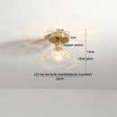 DecorBites™ Glass LED Ceiling Light for Corridor Balcony Modern Indoor Lighting