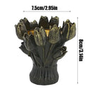 Unique Flower Insense Burner Holder Home Decorative Insense Holder Resin Crafts Desktop Decoration Flower Insense Holder