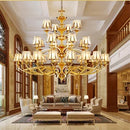 DecorBites™ Copper Villa Chandelier Retro Staircase Lighting Home Decor