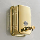 DecorBites™ Gold Stainless Steel Wall Mounted Shower Soap Dispenser