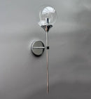 DecorBites™ Golden Round Glass Wall Sconce: Modern Nordic Lighting Fixture for Home Decor