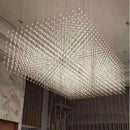 DecorBites™ Cube LED Chandelier for Modern Luxury Living Room & Dining Office Hotel