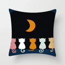 DecorBites™ Hello Cat Pillow Cover - Modern Design for Home Decor - Cute & Cozy