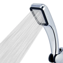 DecorBites™ 3 Color 300 Holes Rainfall Shower Head in Chrome Black White