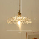 DecorBites™ Green Glass LED Hanging Light Fixture Copper Socket Modern Pendant Lamp