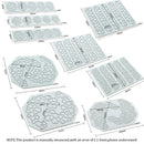 DecorBites™ Heart Leaf Shaped Silicone Mold for Dessert Decoration and Molecular Gastronomy