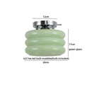 DecorBites™ Creamy Glass Iron LED Ceiling Light - Modern Indoor Lighting Fixtures