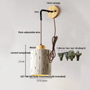 DecorBites™ Cement LED Wall Lamp Sconce Nordic Modern Home Decor for Bedroom Hallway