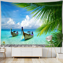 DecorBites™ Coastal Cave Tapestry Wall Hanging - Boho Seaside Landscape Room Decor