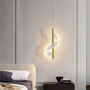DecorBites™ Acrylic Spiral Pendant Lamp Bedroom Living Room Modern Nordic Drop Hanging Light
