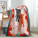 DecorBites™ Cotton Gauze Bath Towel - Soft & Absorbent 80x160cm