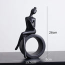 Abstract Figures Sculpture Modern Minimalism Decor Room Crafts DecorBites™ Aesthetics