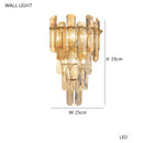 DecorBites™ Crystal Ceiling Chandelier LED Hanging Lamps for Living Room Luxe Décor