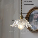 DecorBites™ Clear Glass LED Pendant Light Fixture for Modern Home Decor