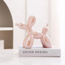 DecorBites™ 22cm Balloon Dog Ceramic Sculpture Decor Statue Office Gift