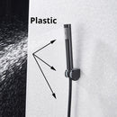 DecorBites™ Handshower Head with Stainless Steel Hose - Wall Mounted Faucet Set