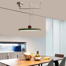 DecorBites™ Cream Iron Art Chandelier LED Pendant Light for Bedroom Living Room