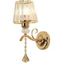 DecorBites™ Crystal LED Wall Lamp for Home Decor - Modern Sconce Light Fixture for Living Room & Bedroom